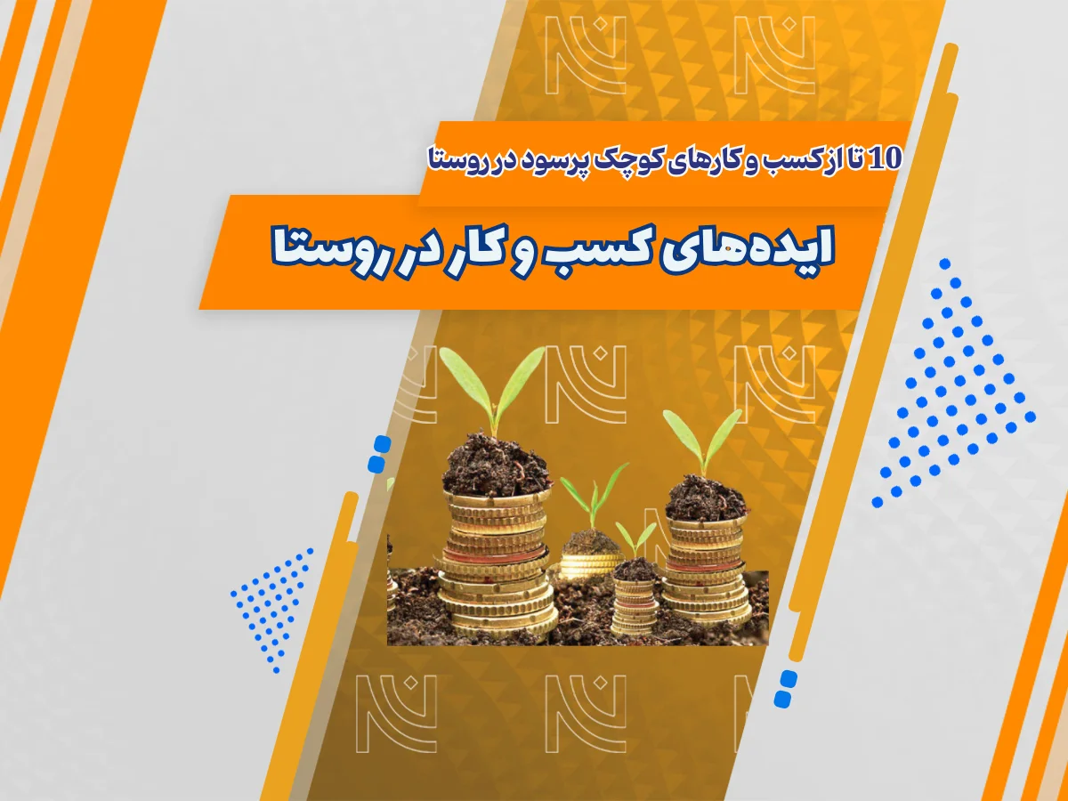 10 تا از کسب و کارهای کوچک پرسود در روستا در سال 1404